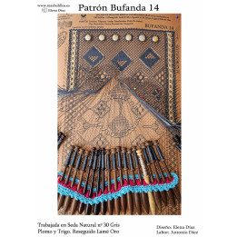 Patrón Bufanda 14