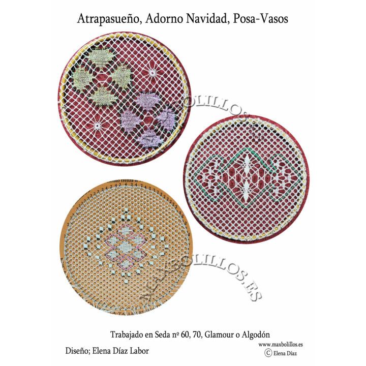 Patrón Atrapasueños 1 + Aros