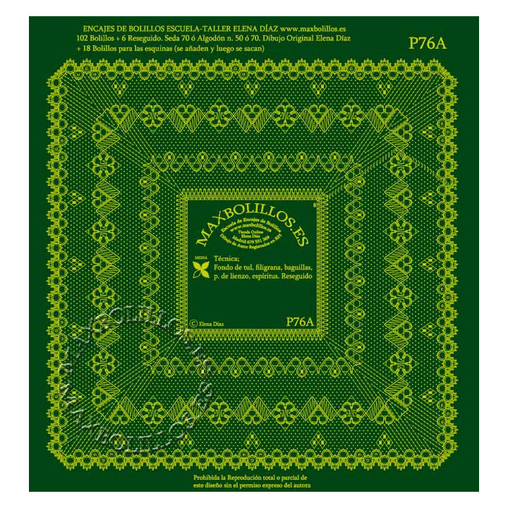 Patrón Pañuelo 76A