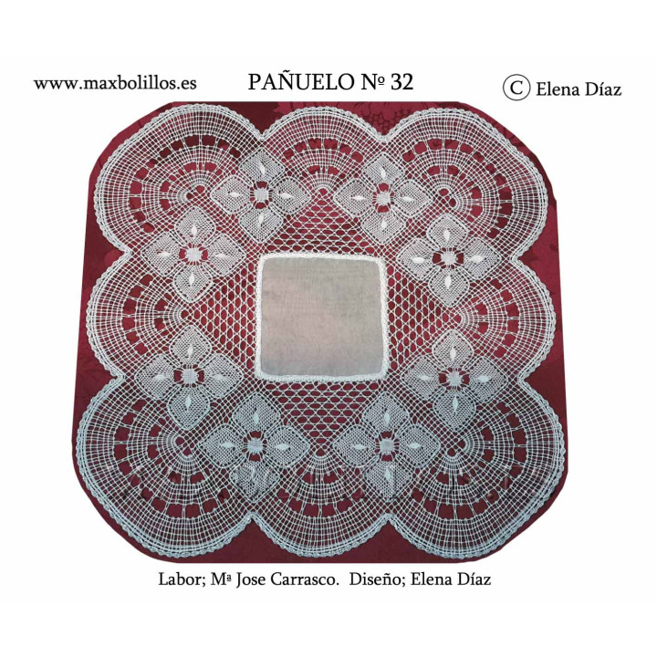 Patrón Pañuelo 32A 36x36