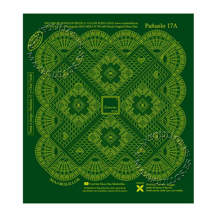 Patrón Pañuelo 17A