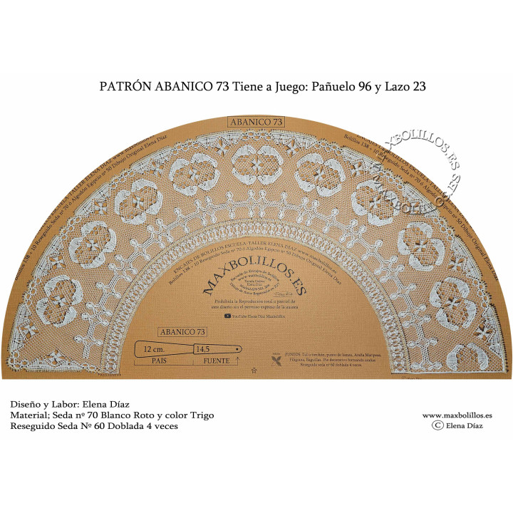 Patrón Abanico 73