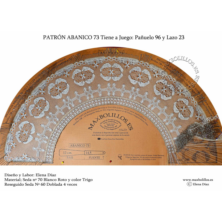 Patrón Abanico 73