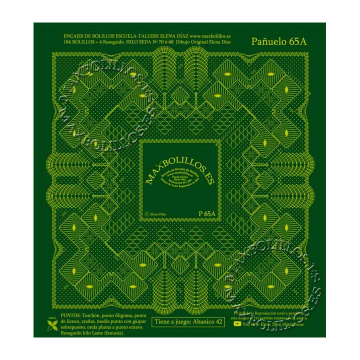 Patrón Pañuelo 65A
