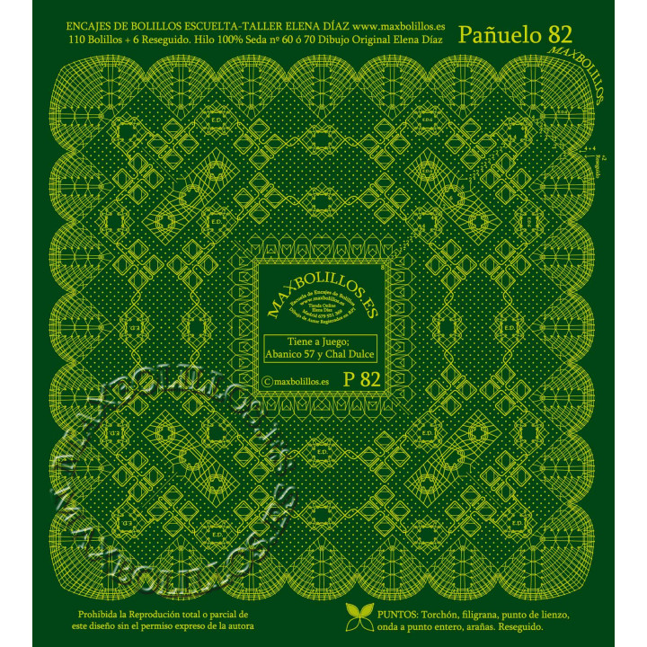 Patrón Pañuelo 82A