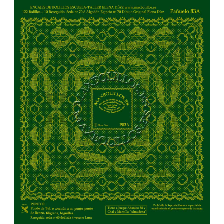Patrón Pañuelo 83A