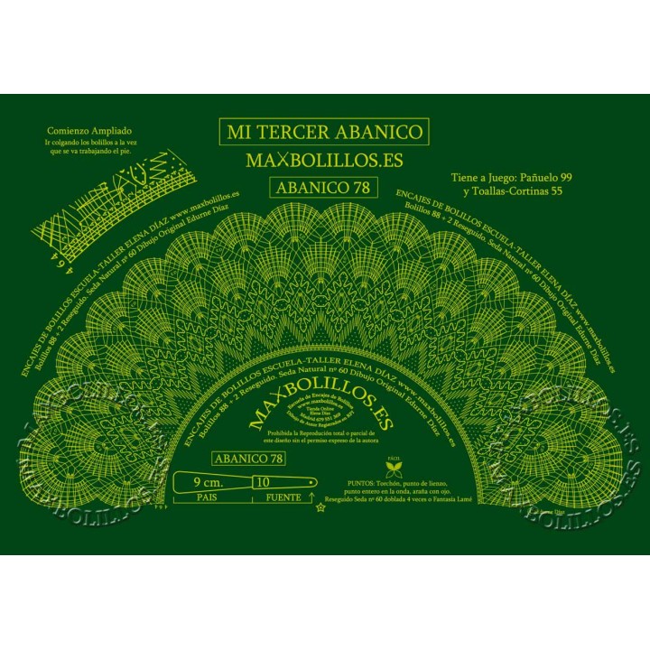 Patrón Abanico 78