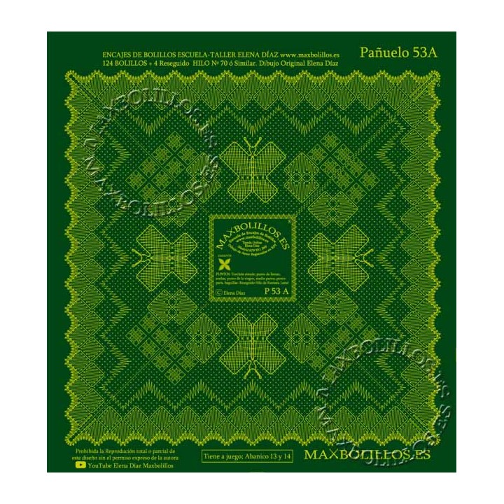 Patrón Pañuelo 53A