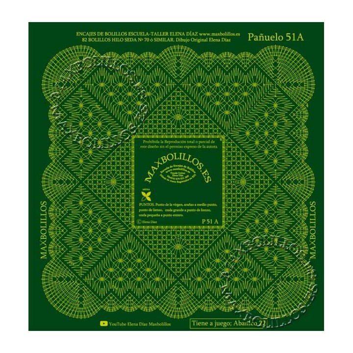 Patrón Pañuelo 51A