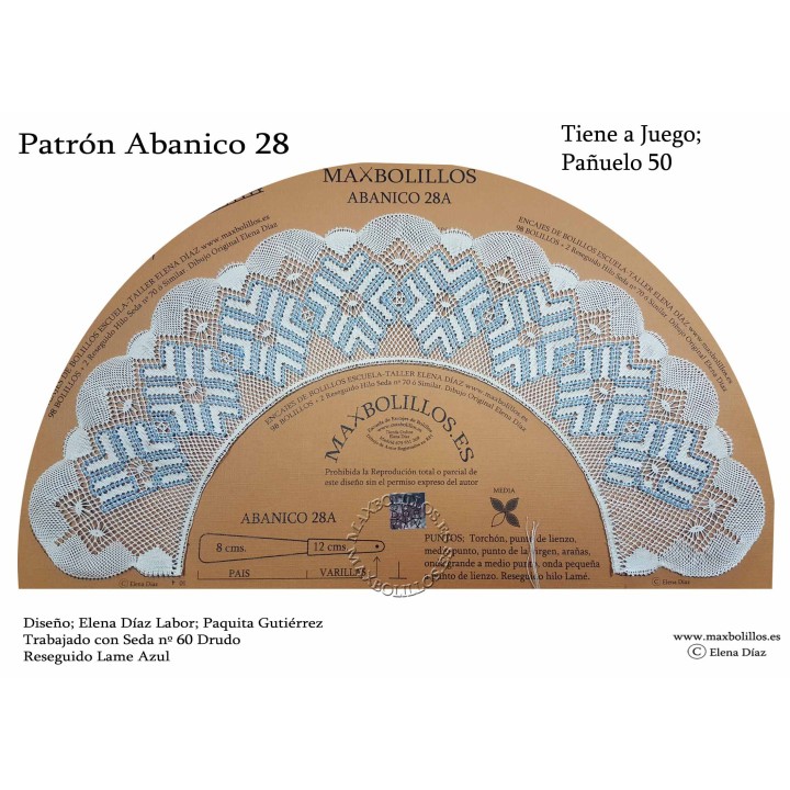 Patrón Pañuelo 50A