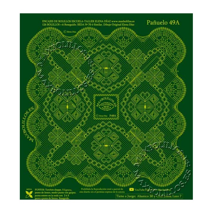 Patrón Pañuelo 49A