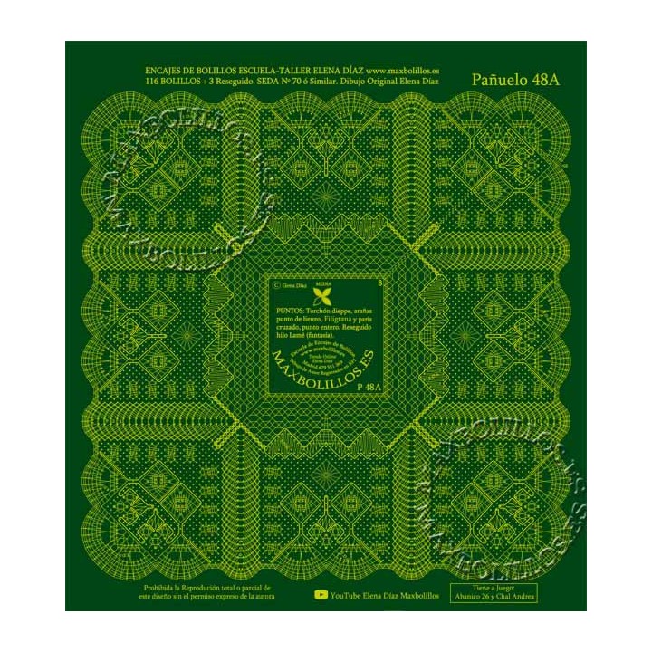 Patrón Pañuelo 48A