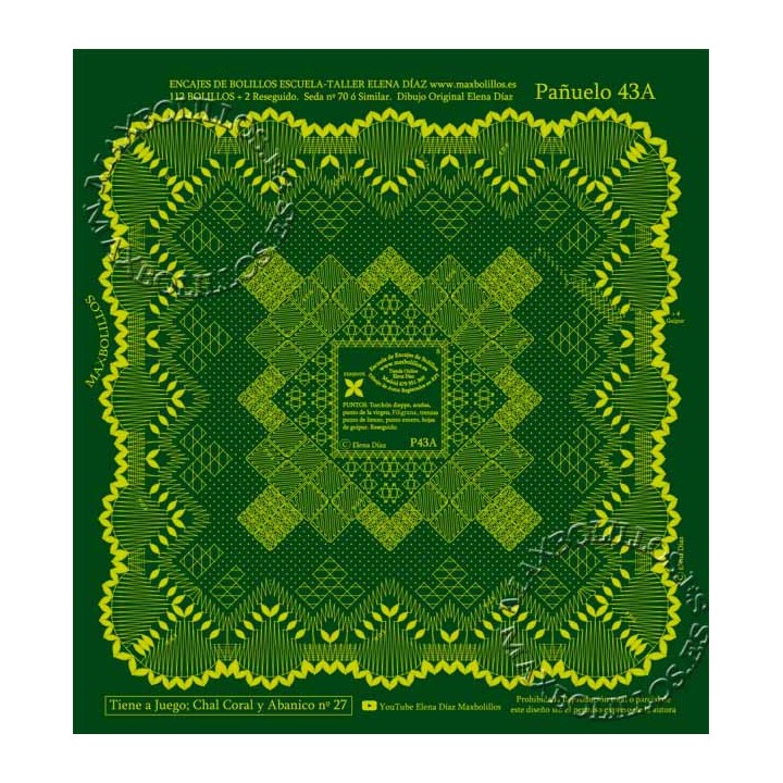 Patrón Pañuelo 43A