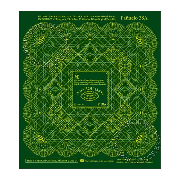 Patrón Pañuelo 38A