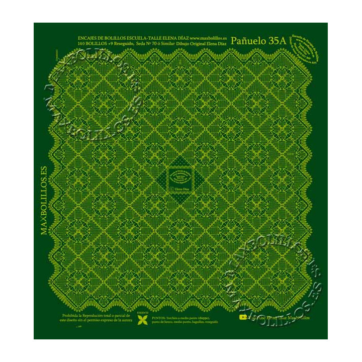 Patrón Pañuelo 35A
