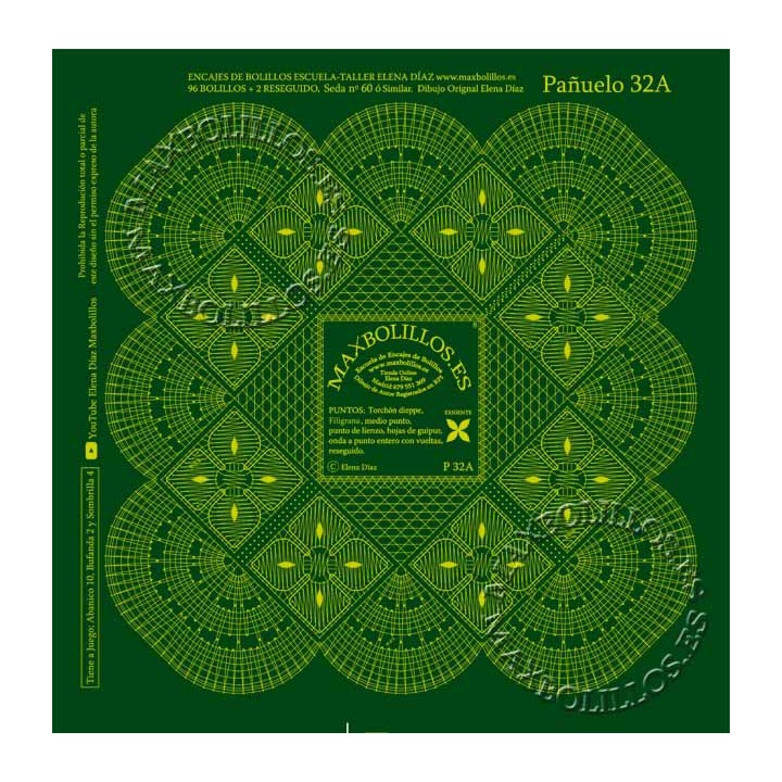 Patrón Pañuelo 32A