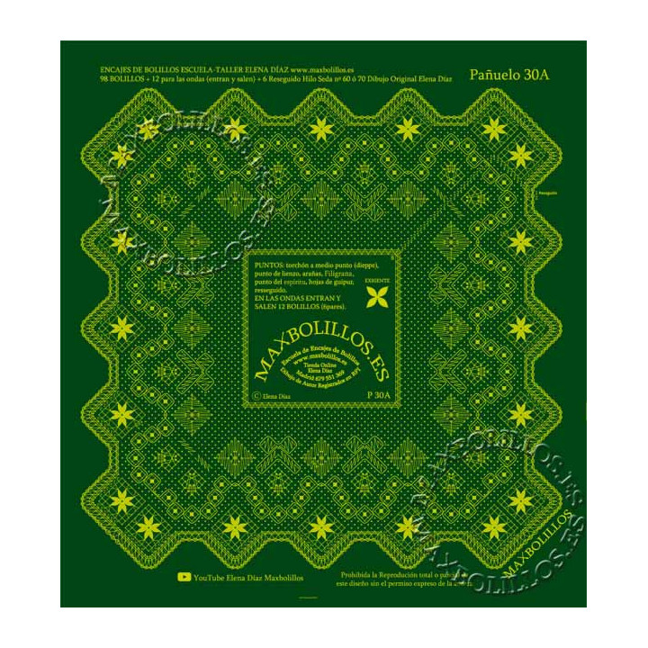 Patrón Pañuelo 30A