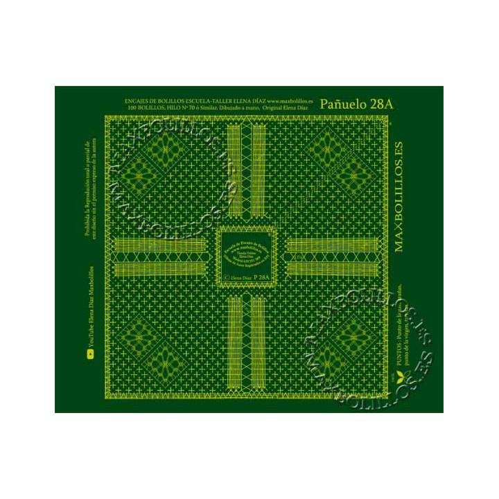 Patrón Pañuelo 28A