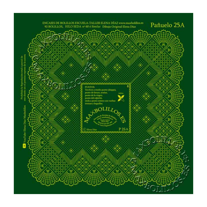 Patrón Pañuelo 25A