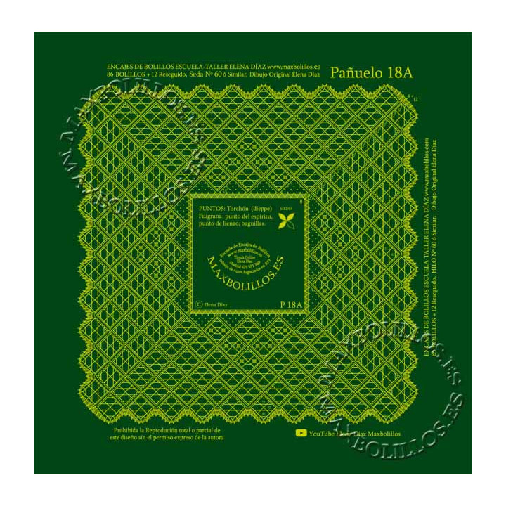 Patrón Pañuelo 18A