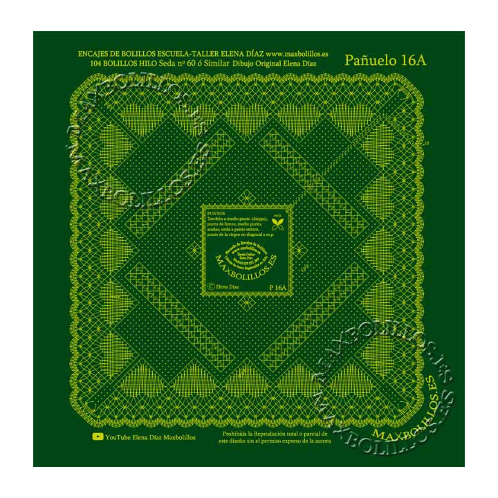 Patrón Pañuelo 16A