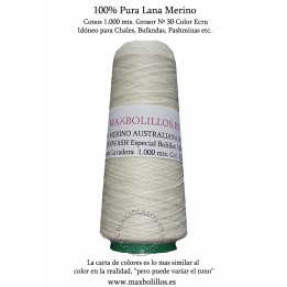 Lana Merino Nº 30 Ecru