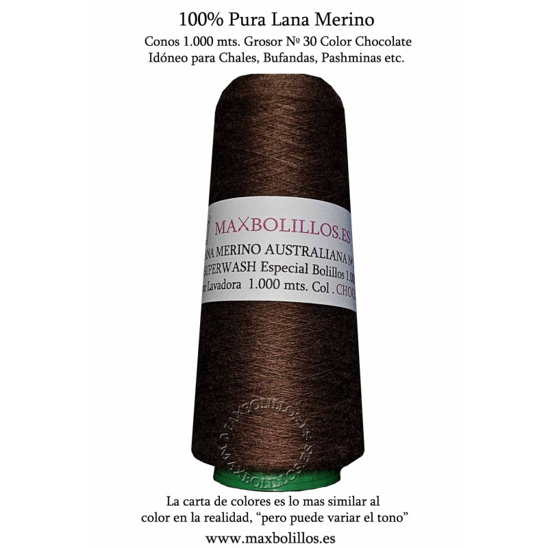 Lana Merino Nº 30 Chocolate