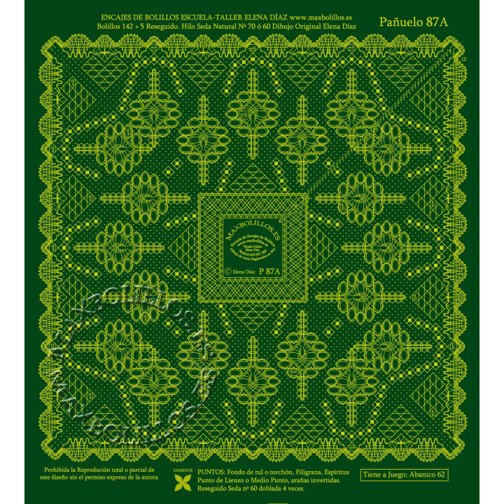 Patrón Pañuelo 87A