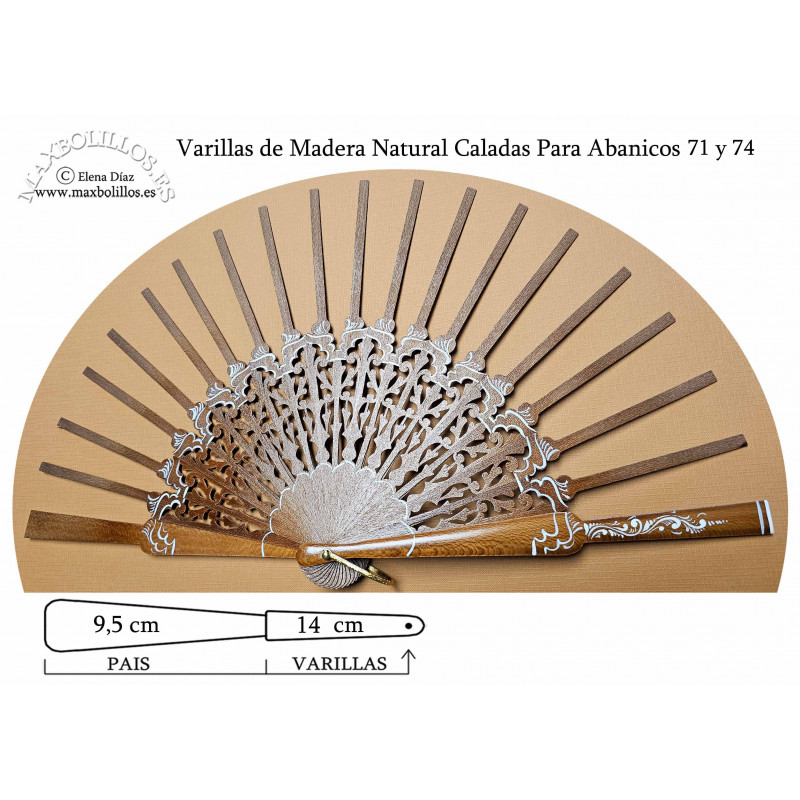 Varillas Rf. 71-74 Natural