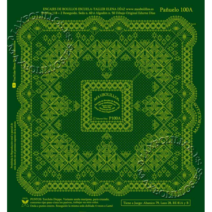 Patrón Pañuelo 100A