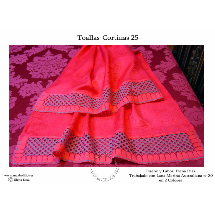 Patrón Toallas Cortinas 25