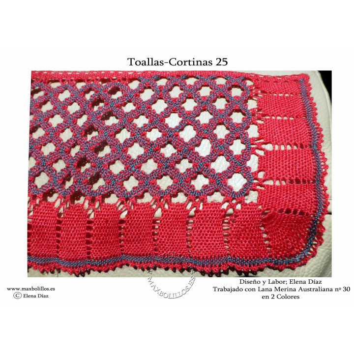 Patrón Toallas Cortinas 25