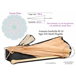 Sombrilla Marfil Rf. 61