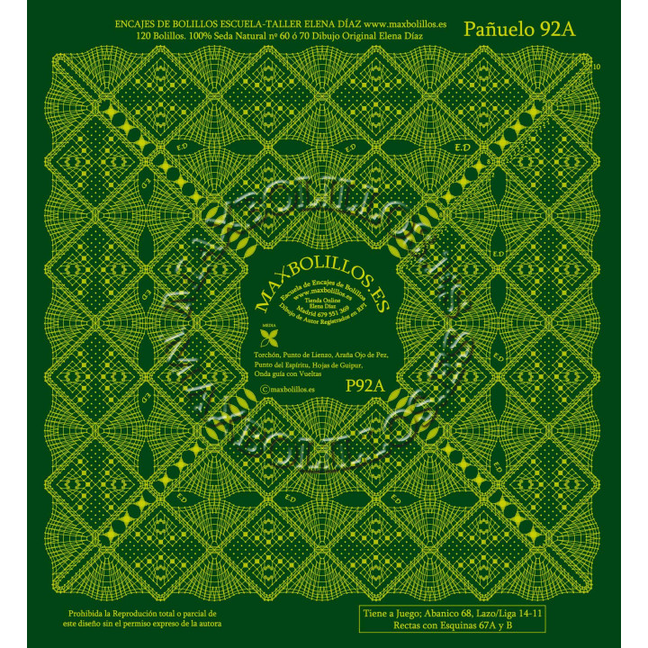 Patrón Pañuelo 92A