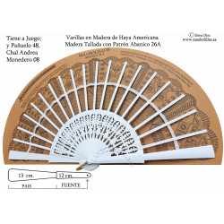 Varillas+Patrón 26A Blanco