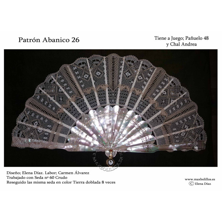Varillas+Patrón 26A Blanco