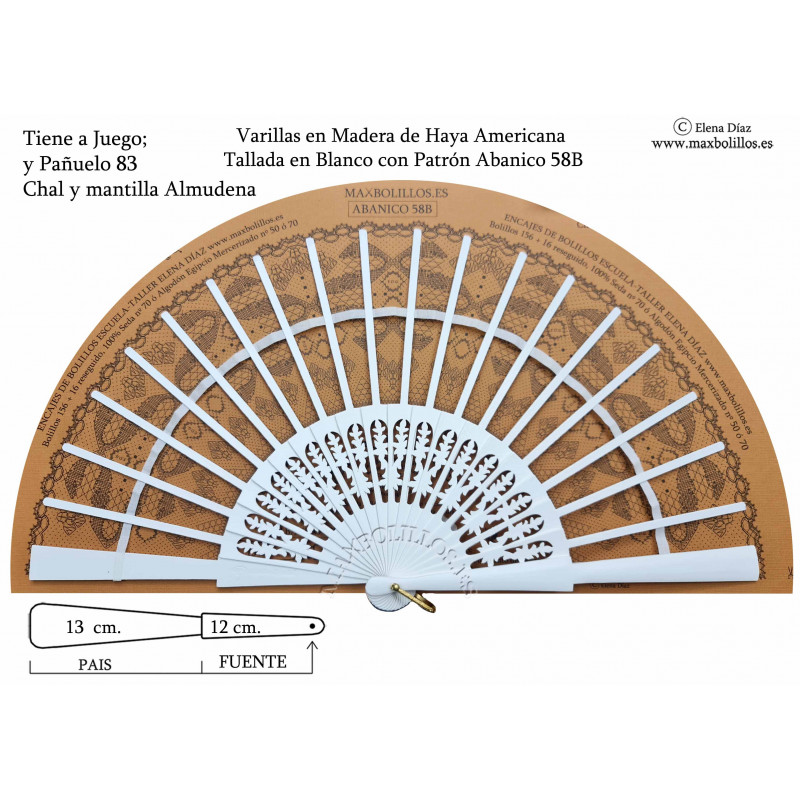 Varillas+Patrón 58B Blanco