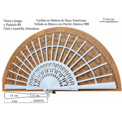 Varillas+Patrón 58B Blanco