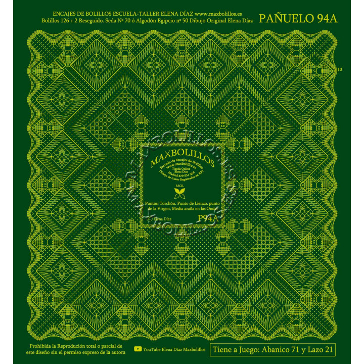 Patrón Pañuelo 94A