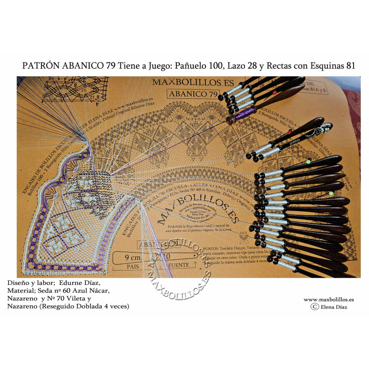 Patrón Abanico 79