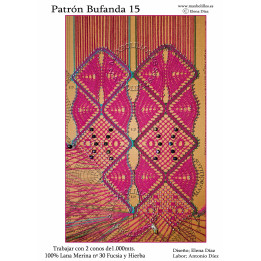 Patrón Chal/Bufanda 15