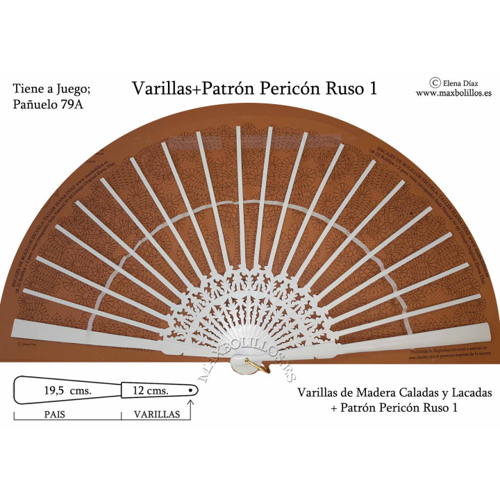 Varillas+Pericón Ruso 1 Blanco
