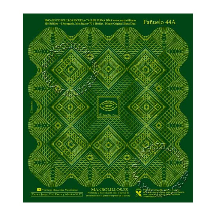 Patrón Pañuelo 44A