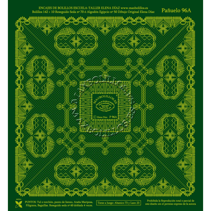 Patrón Pañuelo 96A