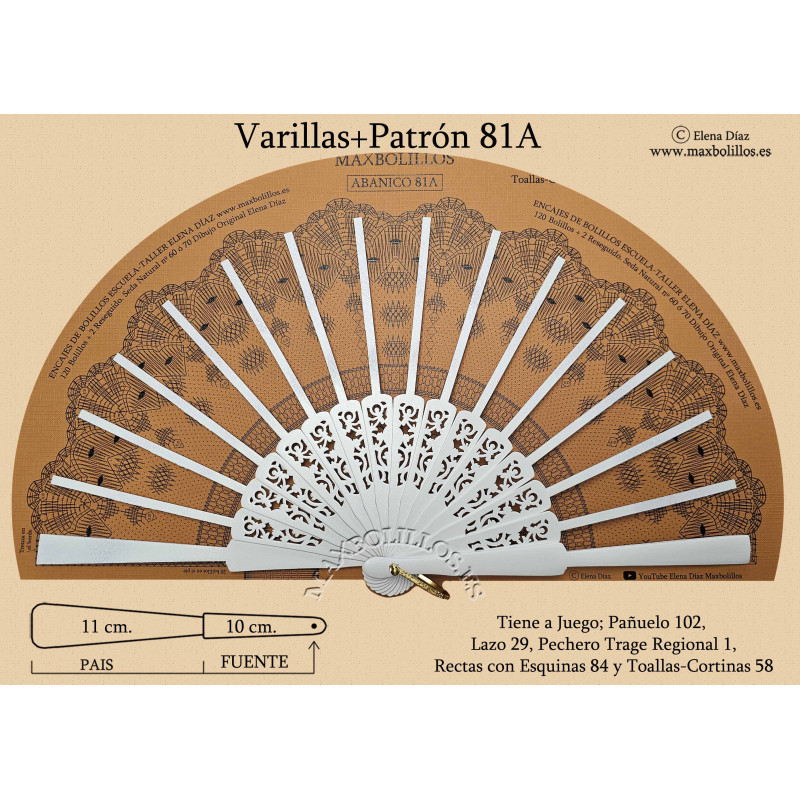 Varillas+Patrón 81A Blanco