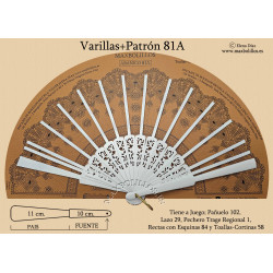 Varillas+Patrón 81A Blanco