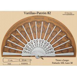 Varillas+Patrón 82 Blanco