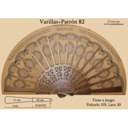 Varillas+Patrón 82 Natural