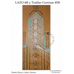 Patron Toallas Cortinas 45B Entredós