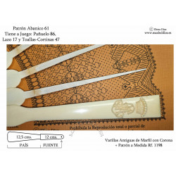 Varillas Antiguas 1198 Marfil